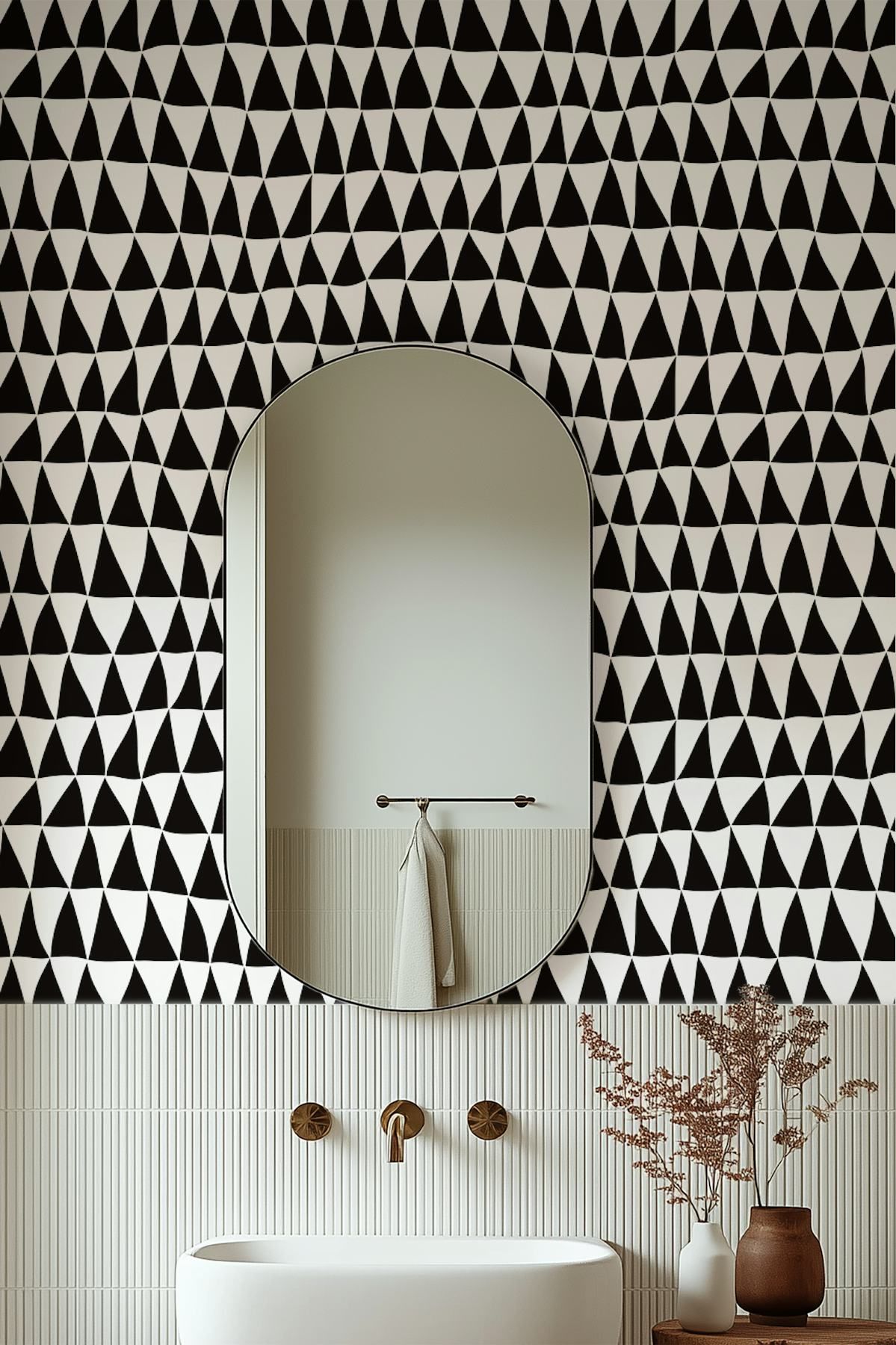 Przykład tapety we wnętrzu 5